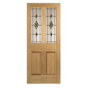 Oak Malton Un-Glazed Internal Door